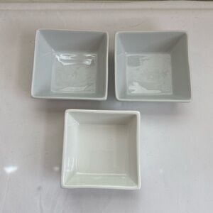 (3) Square ramekins